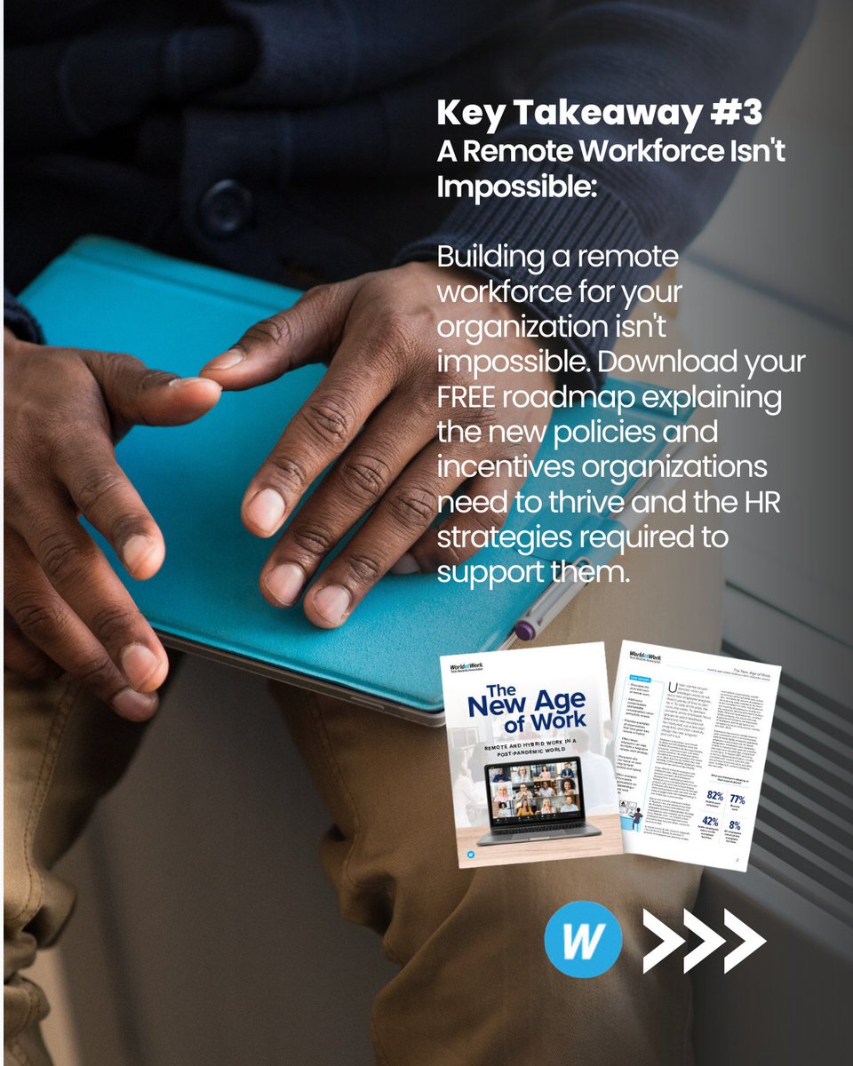 WaW_India's tweet photo. Remote and hybrid workplace models can prove to be a convenient and cost-effective option. Download your FREE roadmap explaining the new policies and incentives organizations need to thrive and the HR strategies required to support them. FREE download: https://t.co/Ult13NXPRx https://t.co/fks2GdR5IX