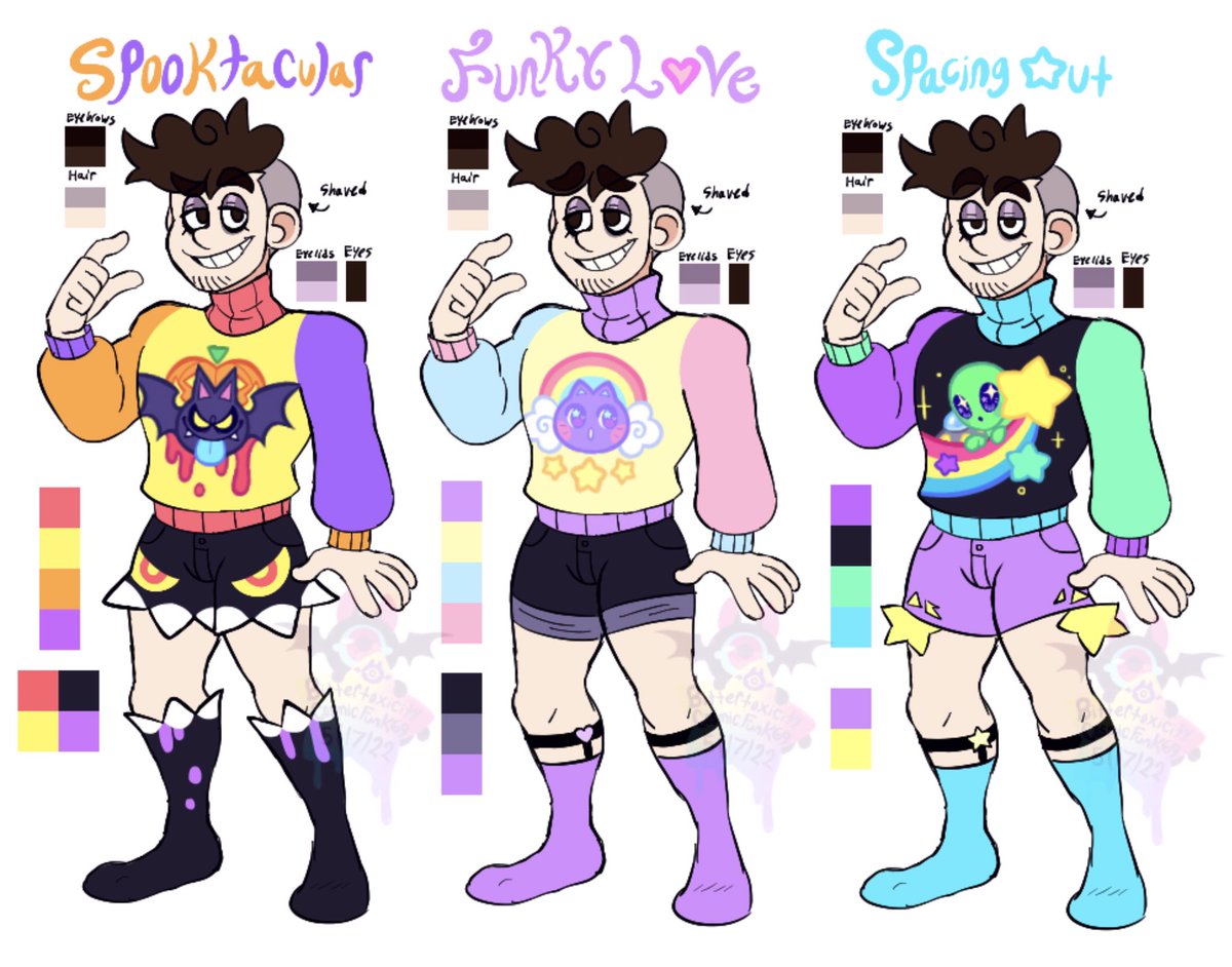 Since today is the birf here's my updated ref sheet!
Bonus sweater drips UoU 