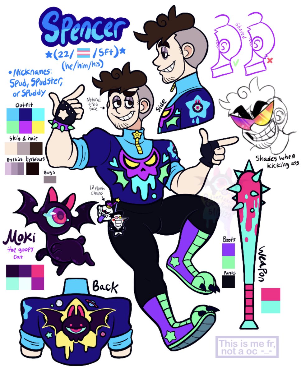 Since today is the birf here's my updated ref sheet!
Bonus sweater drips UoU 