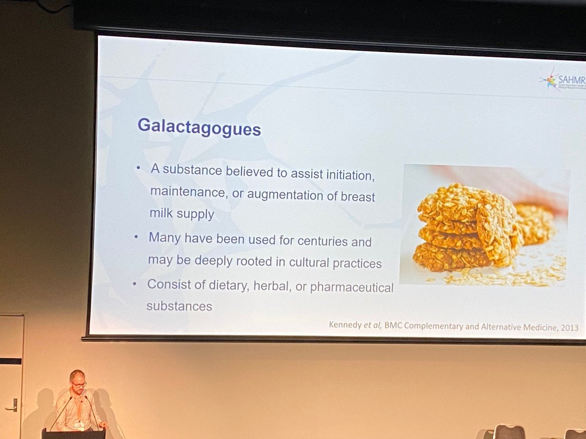 Lisa Amir (@lisa_h_amir) on Twitter photo Next in this #Breastfeeding session is A/Prof <a href="/LukeGrzeskowiak/">Luke Grzeskowiak</a> talking abt #medicines to increase milk supply
Social media is promoting use of galactagogues, e.g. "lactation cookies"
#PSANZ2022 #BetterTogether Next in this #Breastfeeding session is A/Prof <a href="/LukeGrzeskowiak/">Luke Grzeskowiak</a> talking abt #medicines to increase milk supply
Social media is promoting use of galactagogues, e.g. "lactation cookies"
#PSANZ2022 #BetterTogether