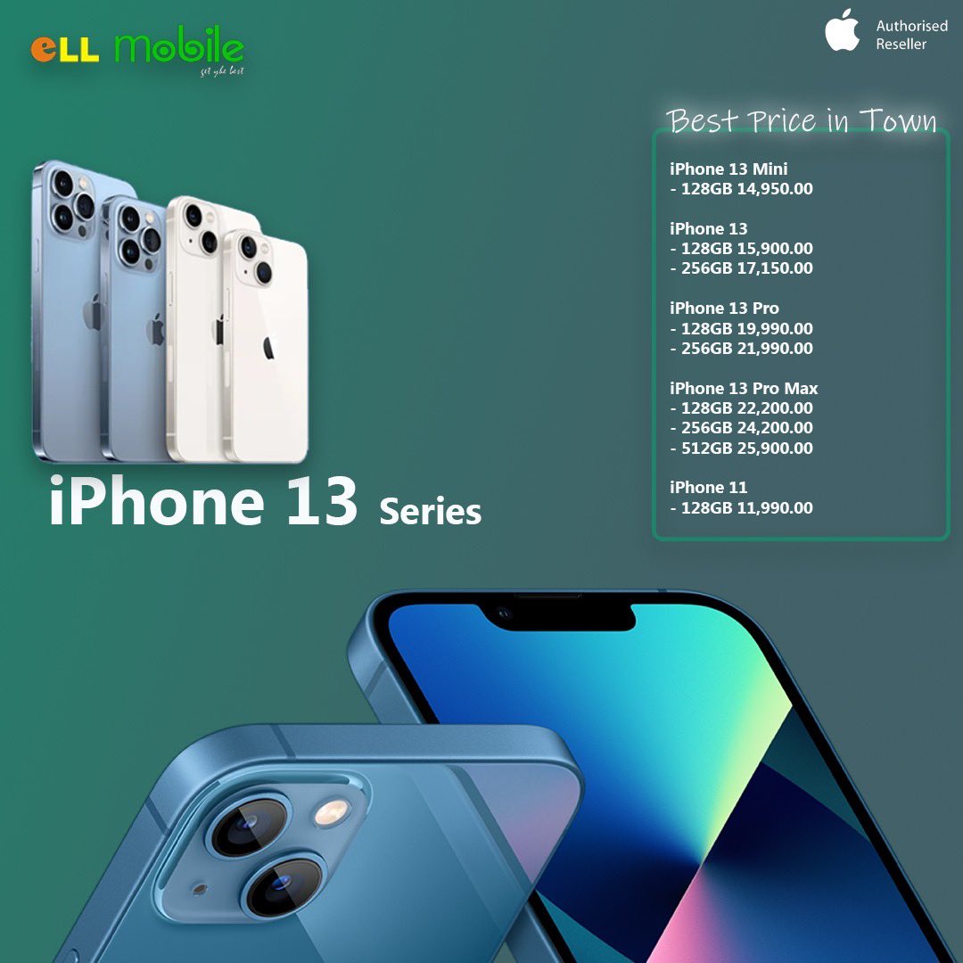 Which iPhone is right  for you ?

iPhone 13 Series 

Now Available for Purchase 

Hotline [ Viber ] : • 7995709 • 7774558 • 9360000

Hulhumale Outlets : 
 ( eLL Mobile Plus • 3354511 )
 ( eLL Mobile Plus 2 • 3354512 )

Free Delivery : Male’| Hulhumale| Airport| Speed Boats|