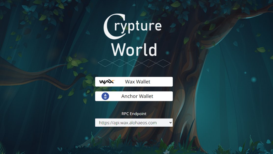 The New Crypture World Game Website is Out! 🔥

You waited for it, we delivered.

Players can now login and experience the new reworked game website here: play.cryptureworld.com

#crypture #WAXP #P2E