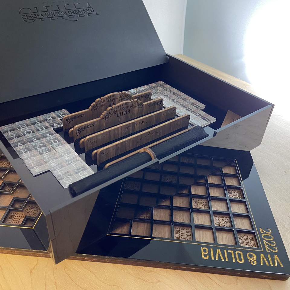 ChelseaCustom1's tweet photo. Thank you for your kind words, Erika! β
β
β
β
β
"The word game set is exquisite - the detail and workmanship are top notch. Can't wait to use it!" Erika Bliss https://t.co/quNCNPI7jR #etsy #BoardGame #CustomBoardGame #FunctionalArt #HomeDecor #PersonalizedGifts #HandcraftedGames https://t.co/gX9qcZyxcQ