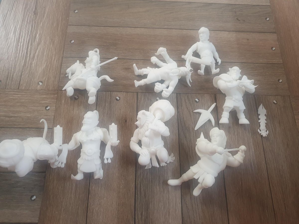 Venkatesh_WSS's tweet photo. Good morning ⁦@epikoregal⁩ ⁦@ecomi_⁩ ⁦@polygonstudios⁩ ⁦@Kaloscope_nft⁩ Fam!

Hope you are having a great experience with AR Collectibles, would you want one of these physical toys?? 🧸 

#meghnath #veera #nakul #ghato #angad #shakuni #jamvanta #saha https://t.co/t6PmdxK19e