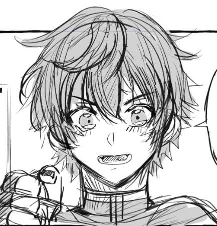んずの漫画を描こうとしてたらしい。 