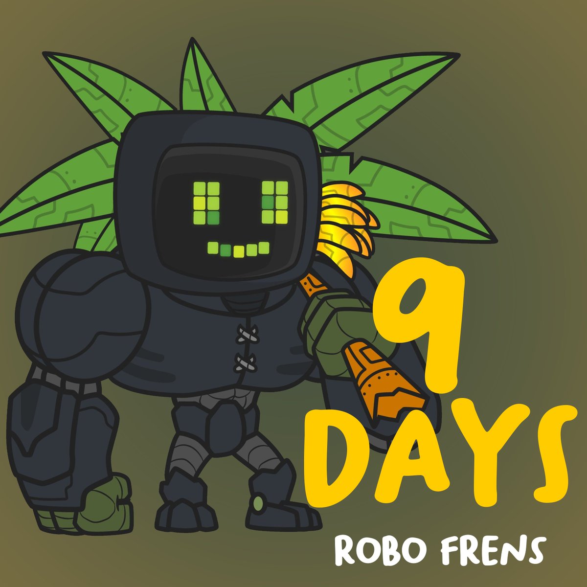 9 days away from Omega launch!

We're giving away 🪙900 $ROBO &amp; 9 WL spots🥳

1⃣ Follow <a href="/robofrens/">KG</a>🤖
2⃣ Retweet + Like ❤️
3⃣ Tag 3 frens 🚀

⏰ Winners drawn in 48hrs!

#NFTCommunity #NFTGiveaway #NFT #NFTs