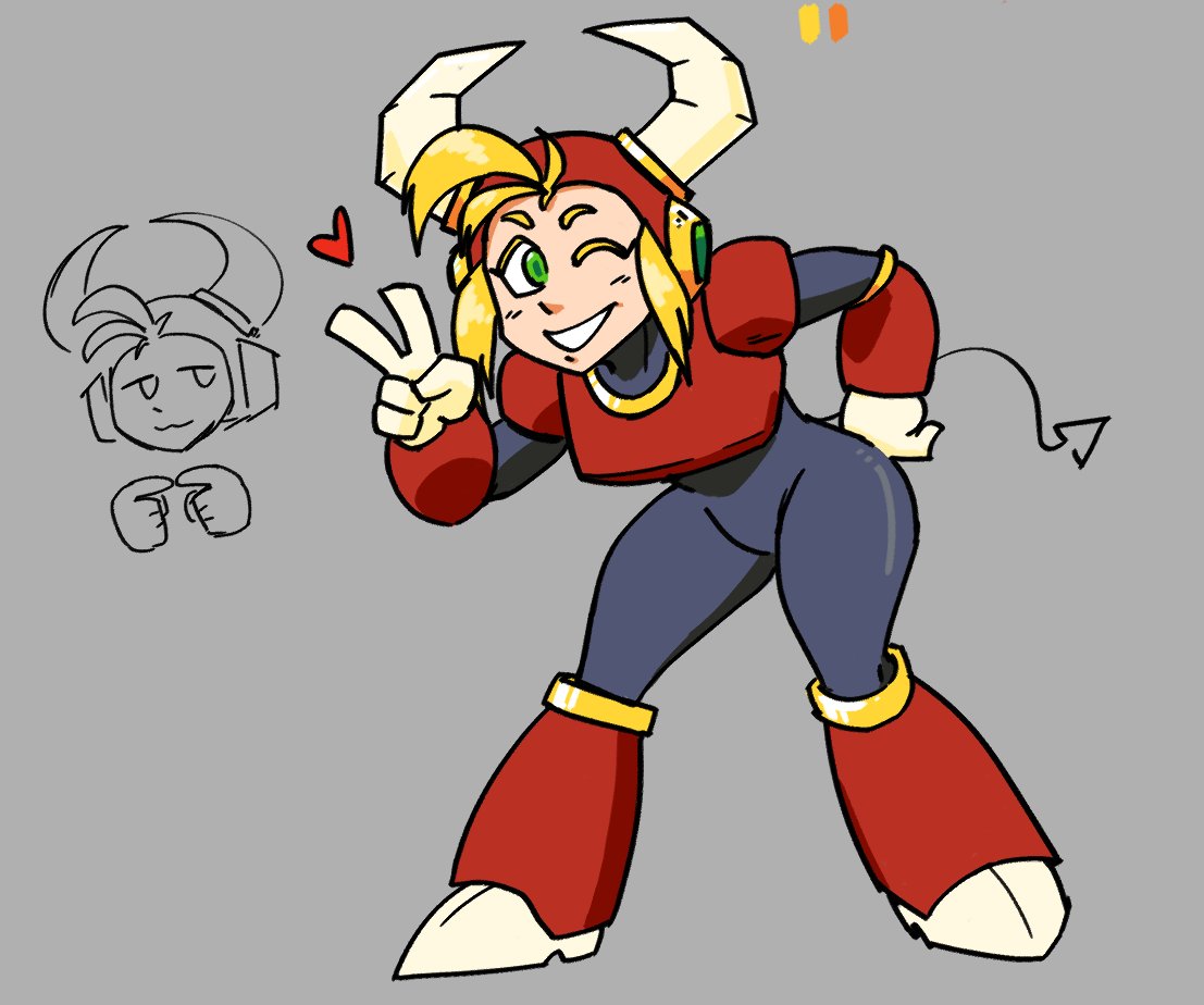 mcbooj's tweet photo. a! it is mimic woman from #megaman y+1 ! https://t.co/00RJc4nwzP