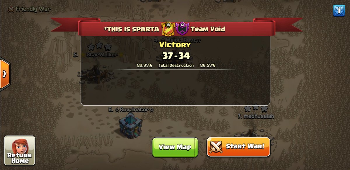 SUAFsa's tweet photo. Last night's MLCW result .bml division 
Well done guys. 2 from 3 @Wolfbaggers_coc #clashofclan #mlcw https://t.co/YJMoTA3k1B