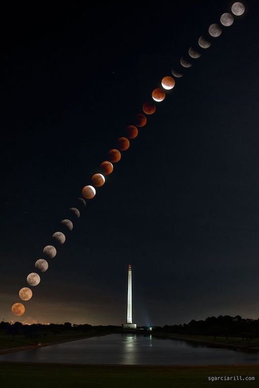 Sergio Garcia Rill in La Porte, Texas, created this extraordinary composite shot of last night’s lunar eclipse (May 15-16, 2022). H/T Vik Sohal. https://t.co/gvUYkx8Y4m