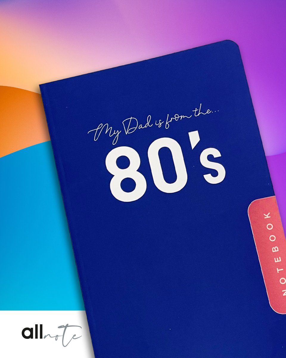 Mottolu defter serisinin tümü eğlenceli birer hediyelik ürün. 
"80's is the best" mottosunu dilinden düşürmeyen bir yakınınız varsa bu defter tam ona uygun bir hediye.💜

allnote.com.tr

#allnote #allnotecomtr #paperlovers #defter #kırtasiye #notebook #stationary