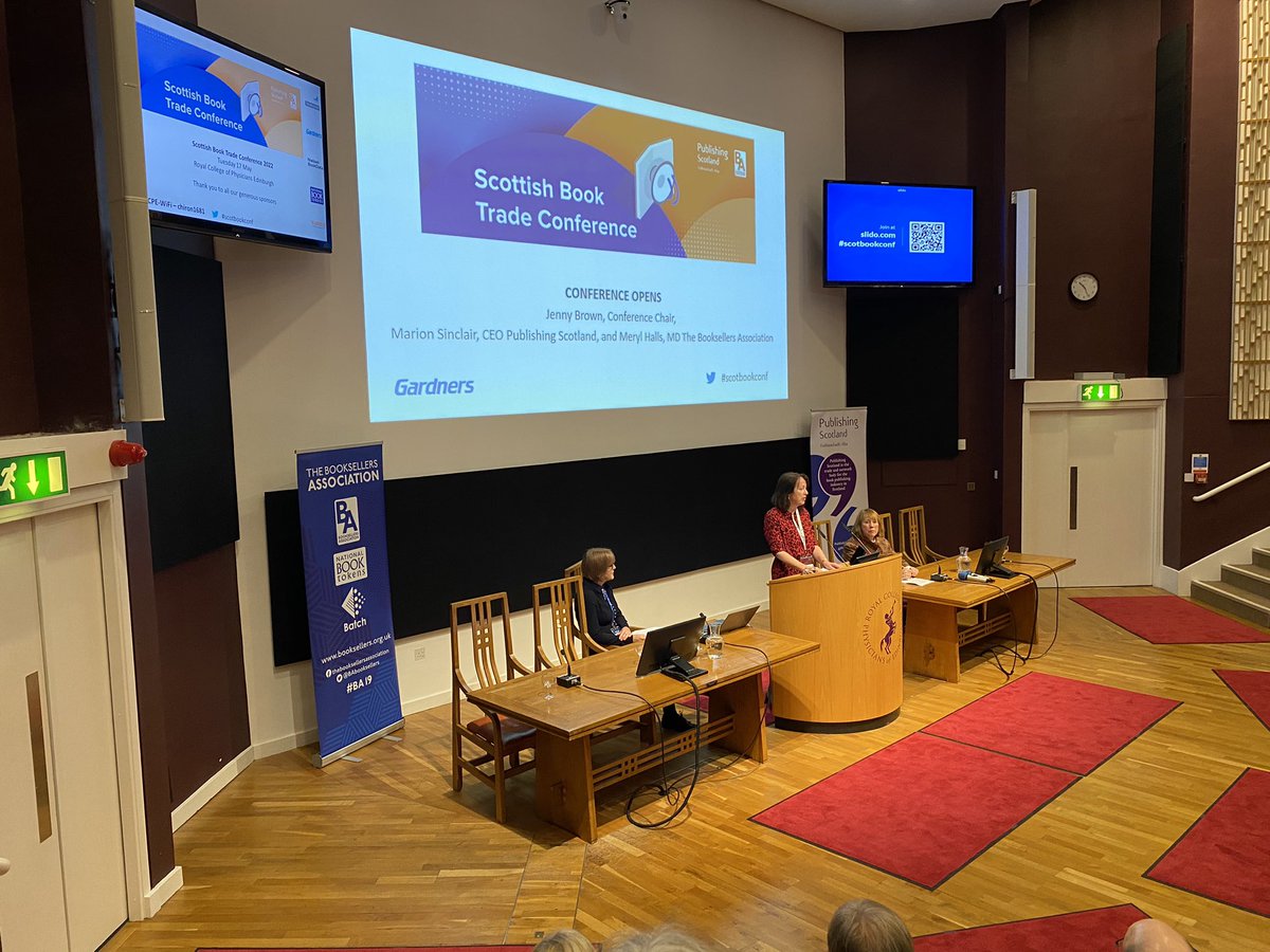 Nigel_Wyman's tweet photo. So here we go #scotbookconf #BA19 @Gardners  at the Scottish book trade conference.  Looking forward to fantastic day 👍🏻 oh and I’ve got a little bit to do at 14:30 on green book selling 😊 https://t.co/OZX0OK5vNL