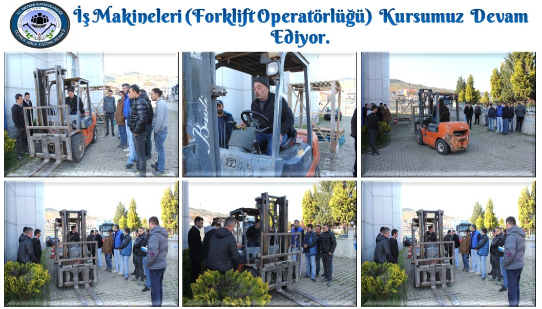 DevrekHem's tweet photo. İş Makineleri(Forklift Operatörlüğü) Kursumuz devam ediyor. Kursiyerlerimiz eğiticimiz Hasan ŞAHİN rehberliğinde iş başında eğitim faaliyeti yapıyor.@tcmeb @mebhbogm @sdulger43 @il_milli @zuleyhaaldogan @Devrek_mem  @ercankahya67 @MATLI8 @OzluogluYasar @HasanErgul83 https://t.co/heXTUlmR7U