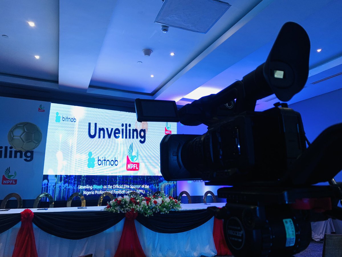 Mike_ThePundit's tweet photo. All is set for the official unveiling of the LMC, Bitnob multi-year sponsorship of the NPFL. 

The event is to unveil the partnership and make public important details of the relationship.

#NPFLBitnob #NPFL22 https://t.co/a87iqHd6sw