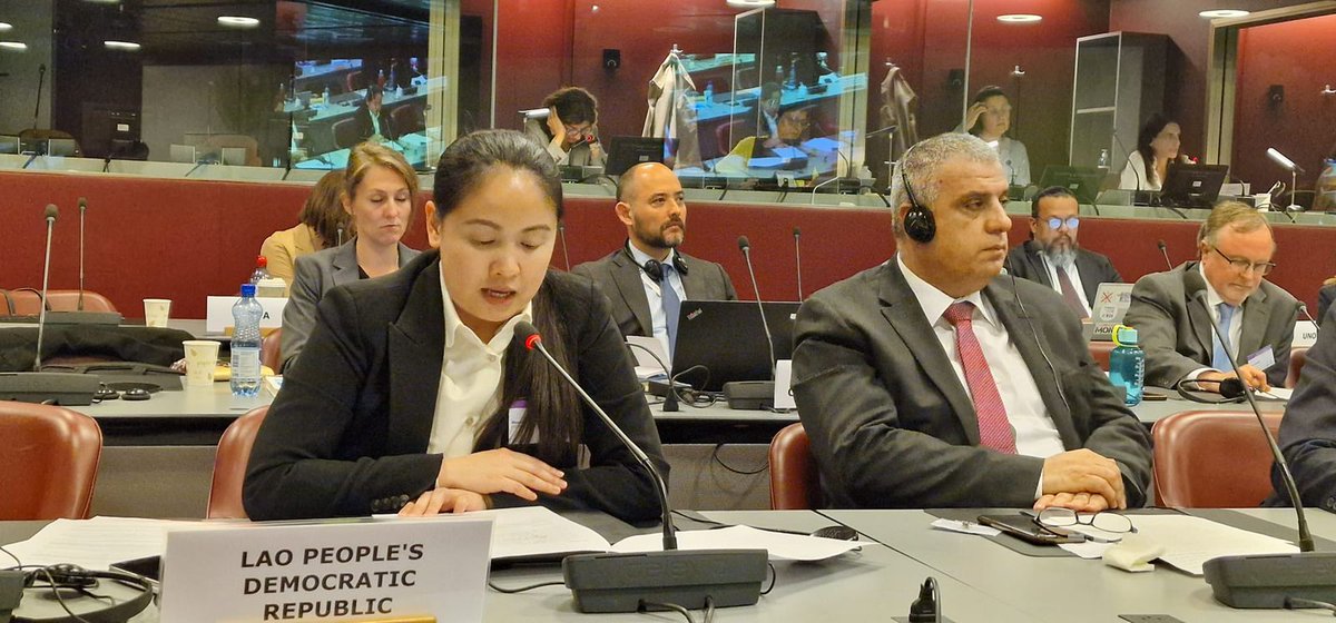 CatherinePhuong's tweet photo. #Laos needs more time &amp; support to address the UXO problem - @UNDPLaoPDR supported MOFA rep to attend the Conf of SP to the Convention on #ClusterMunitions @ISUCCM &amp; submit request 4 extension 2 #clearance deadline #CCMIM22 https://t.co/OsKfGRaFe0