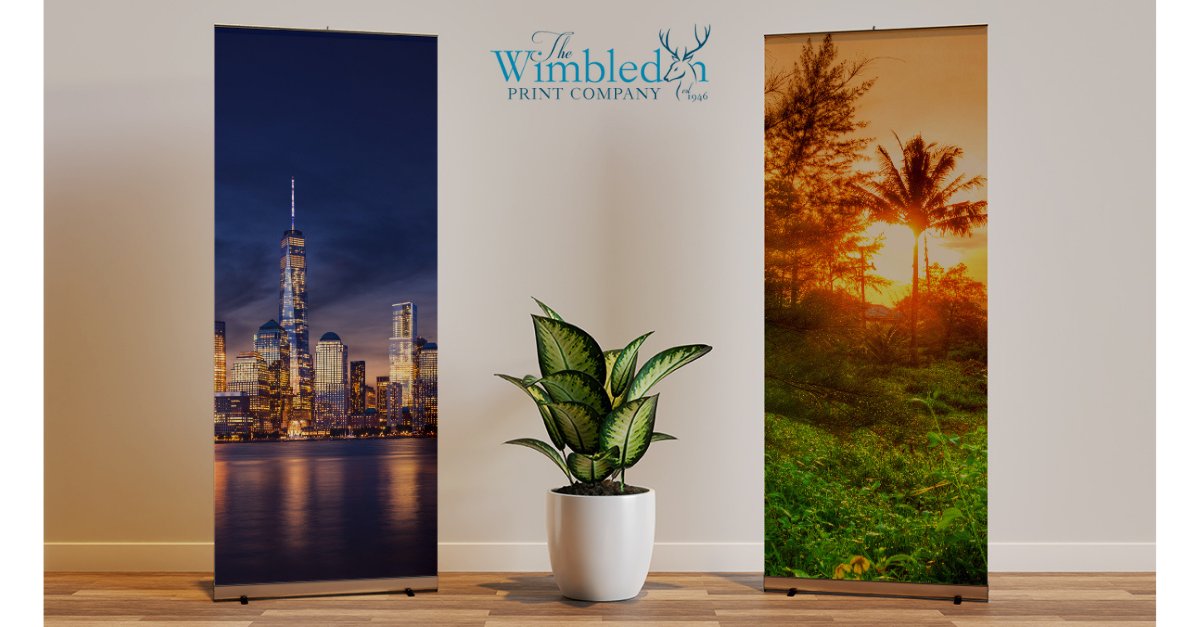 WimbledonPrint's tweet photo. At The Wimbledon Print Company we offer a range of lightweight, portable and impactful #pullupbanners including our environmentally friendly banner made using Frontlit, an environmentally friendly textile, making them 100% PVC free.
https://t.co/YKrxOucVQR

#ecobanners https://t.co/4oD1u5nH4x