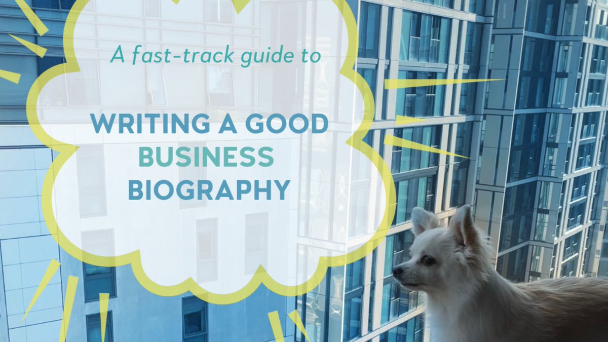 CarnsightComms's tweet photo. Your business bio needs to be concise and able to pack a punch. 🤜  We've put together a fast-track guide to writing a good business bio. ✍️

Read more on this week's blogpost: 👇

https://t.co/QhkuTjFsGZ

#WriteABio #BusinessBio #Biography #PRBlog https://t.co/HKgWj97F54