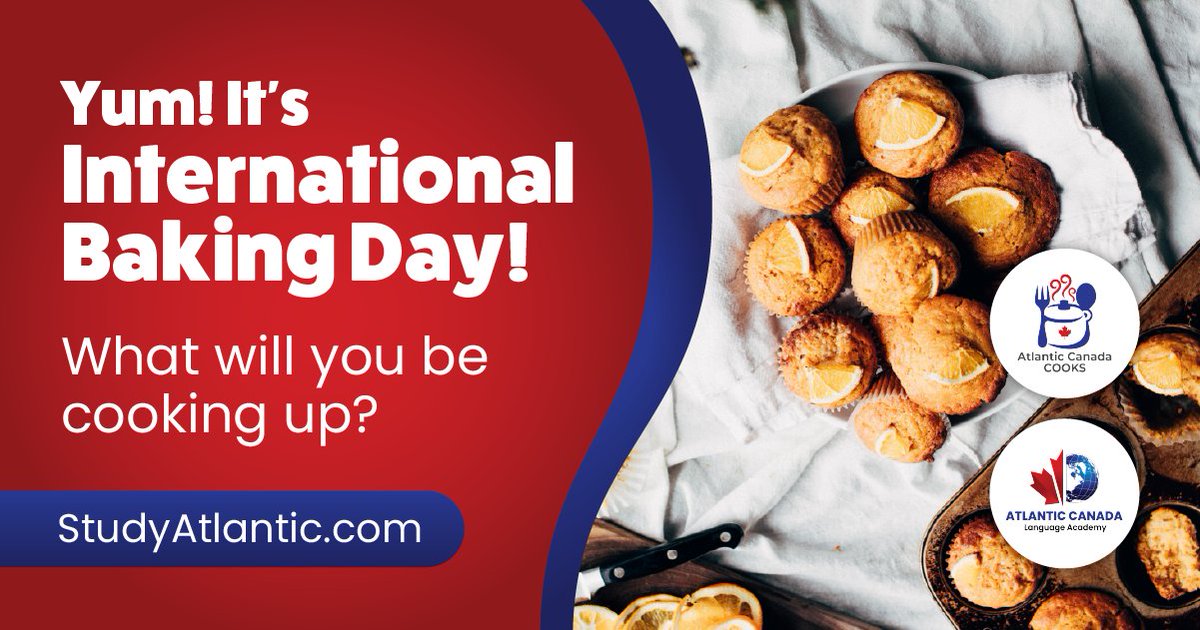 acla_lunenburg's tweet photo. Happy International Baking Day! Share your creations in our Atlantic Canada Cooks Facebook group!
https://t.co/pSp4XzrOo0
#atlanticcanada #lunenburg #ielts #studyworklive #studyabroad #esl #eal #novascotia #visitnovascotia #southshorens #acla #studyatlantic https://t.co/vRC69IVSoU