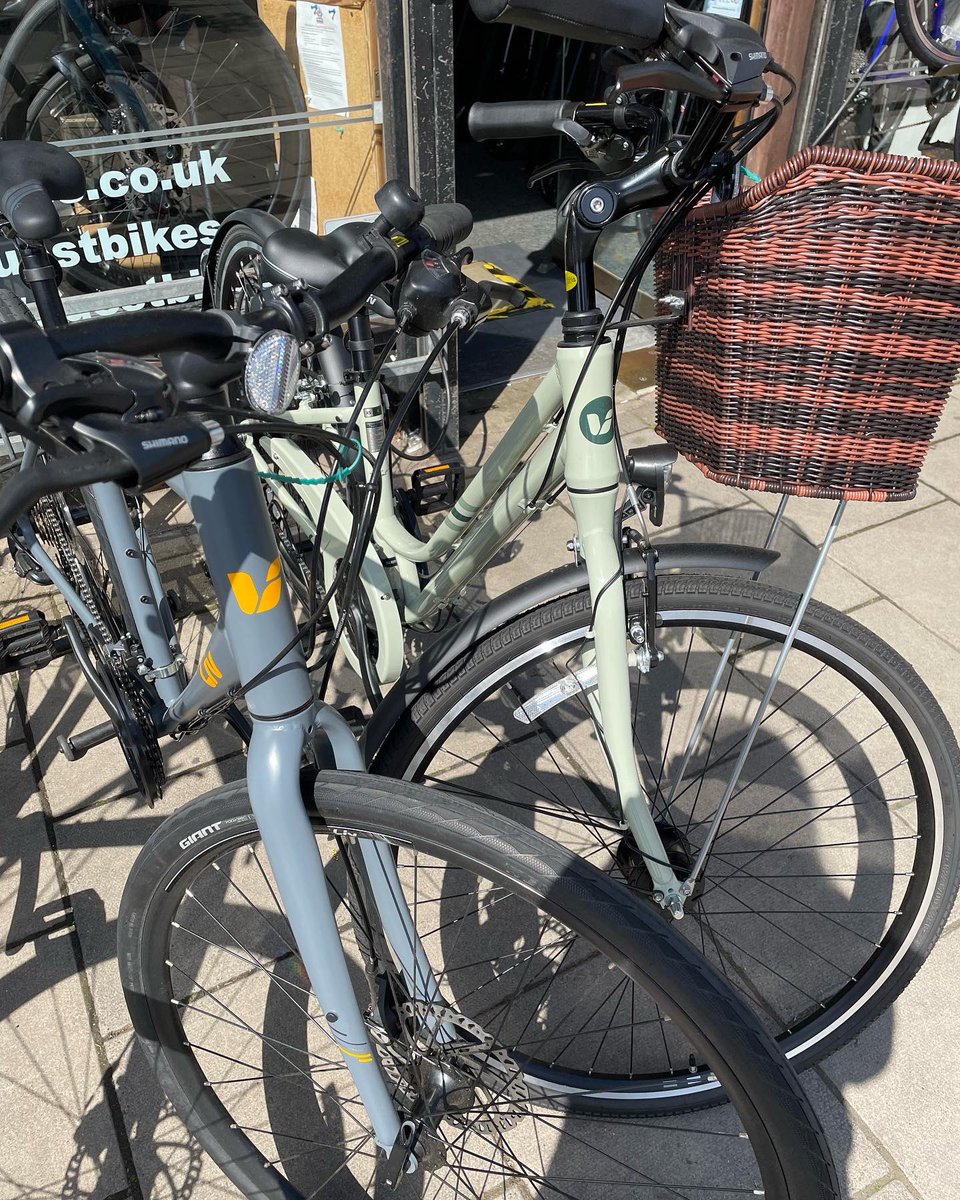 Questbikes's tweet photo. Sun’s out ☀️ Bikes out! 🚲 Treat yourself to a new ride this Spring! https://t.co/bug0OAZEnW