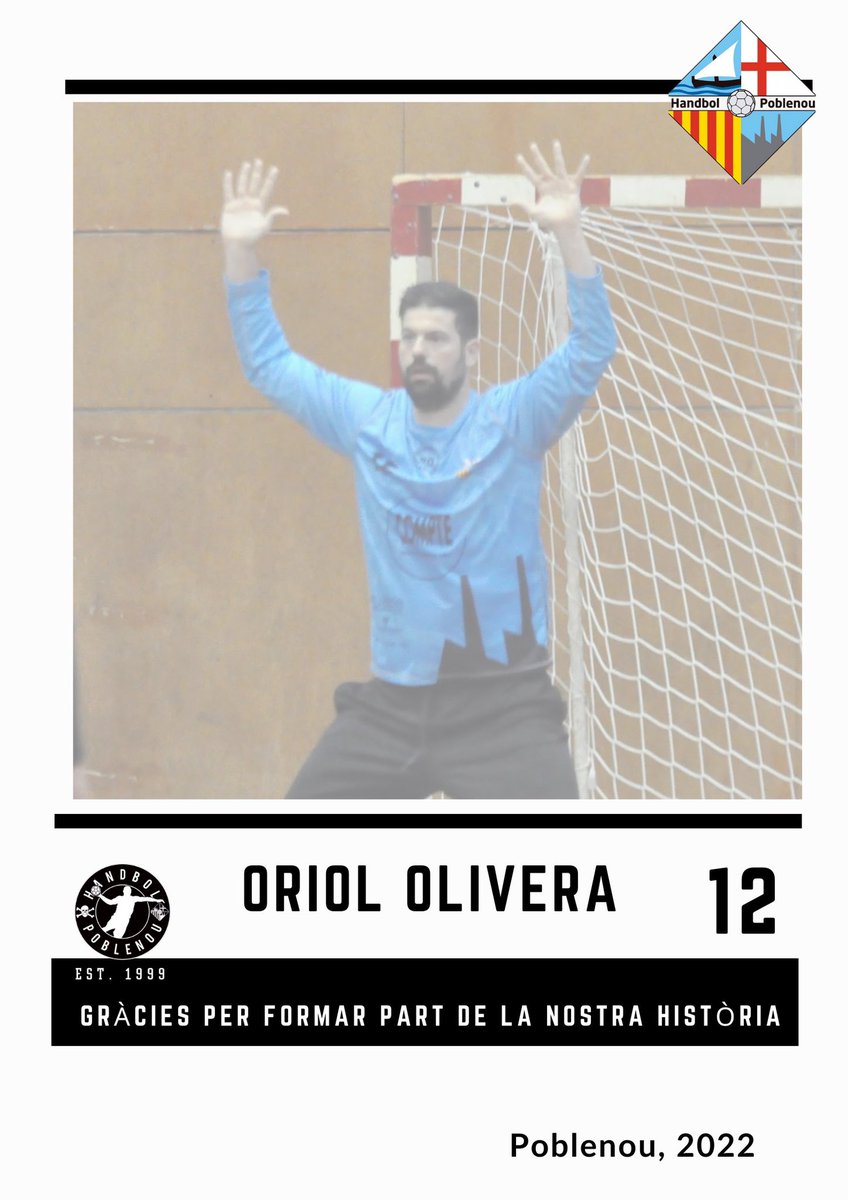 H_Poblenou's tweet photo. Agraïment sincer a Oriol Olivera, Oriol Lorente, Mario Martínez, Aleix Martínez, Eduard Seseras, David Vilella x la dedicació, compromís, compartir amb nosaltres la passió x #handbol i formar part de la nostra història
🤍🖤 Molta sort en la nova etapa, companys! 
@FedCatHandbol https://t.co/GT6gKfVJAG