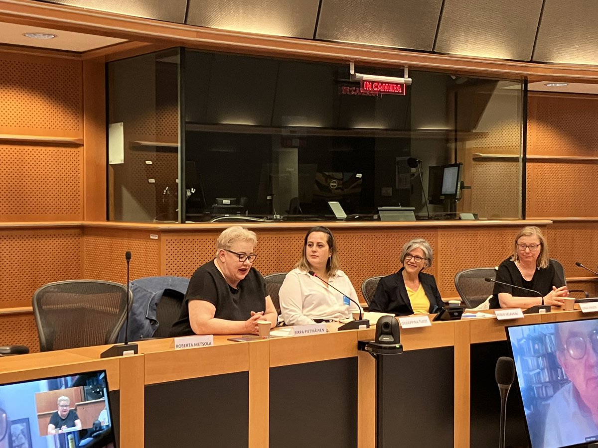 EAEA2020's tweet photo. To be a civilisation we need to live civil lives. Valuing life, caring for others, self-control in consumption - we need to start early on, says MEP @spietikainen @Europarl_EN at the #LLLinterestgroup #values #valueeducation @lllplatform https://t.co/yGqCHD3VEH