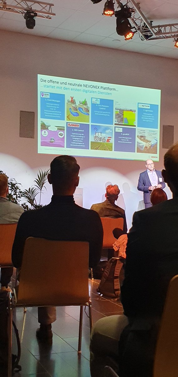 Digital farming conference. Digitale Dienste verbinden über eine Plattform, nicht mehrere.
<a href="/xarviodf/">xarvio® Digital Farming Solutions</a> <a href="/agrirouter/">agrirouter</a> nevonex pw by BOSCH

#dfc22