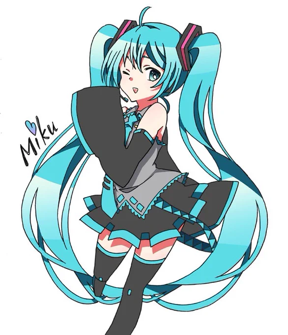 初音ミク/イラスト 