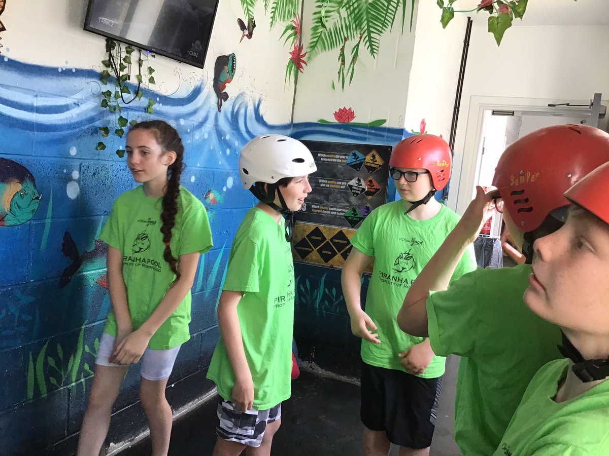 CrontonY6's tweet photo. More fun and showing our learning attitudes of resilience, perseverance and team work. We’ve got this. #survivedthepiranhapool @CrontonY6 @crontonceschool @LDSTEducation https://t.co/VA0eInkTWC