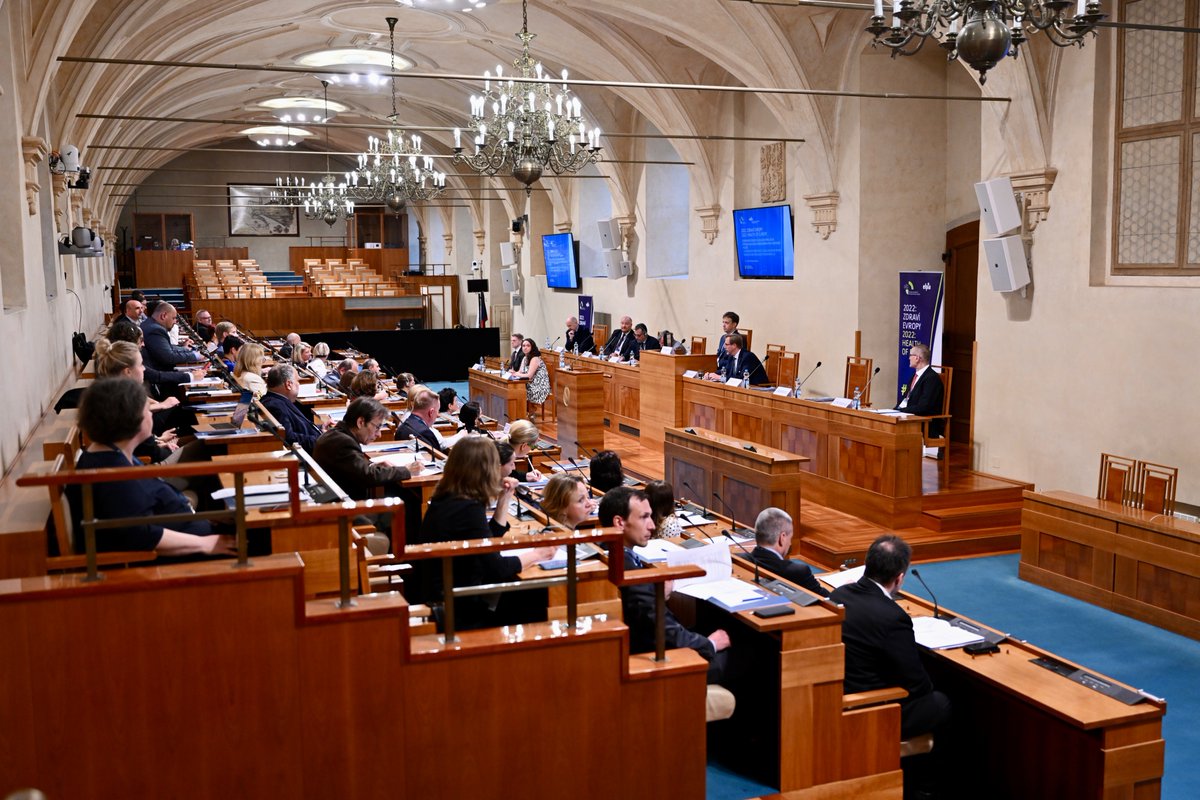 aifp_cr's tweet photo. Aktuálně probíhá v @SenatCZ mezinárodní konference k problematice léčiv na vzácná onemocnění. Diskusi odborníků můžete sledovat online na https://t.co/Ed9nBSqrBt #ZdravíEvropy https://t.co/3voG7GsOtW