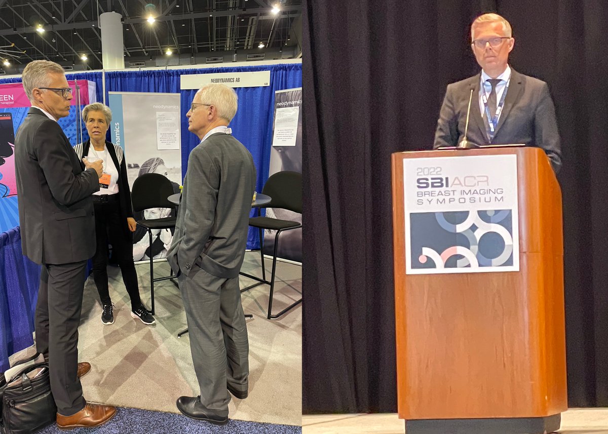 NeoDynamicsAB's tweet photo. Data from the #NeoDynamics’ PULSE study with its biopsy device #NeoNavia shows a success rate of 96% in very complex and risky axilla biopsies. The new data was presented by Prof. Marc Thill at the SBI/ACR Breast Imaging Symposium in Savannah, Georgia https://t.co/dX2a4dImru https://t.co/sVWA9QiEfG