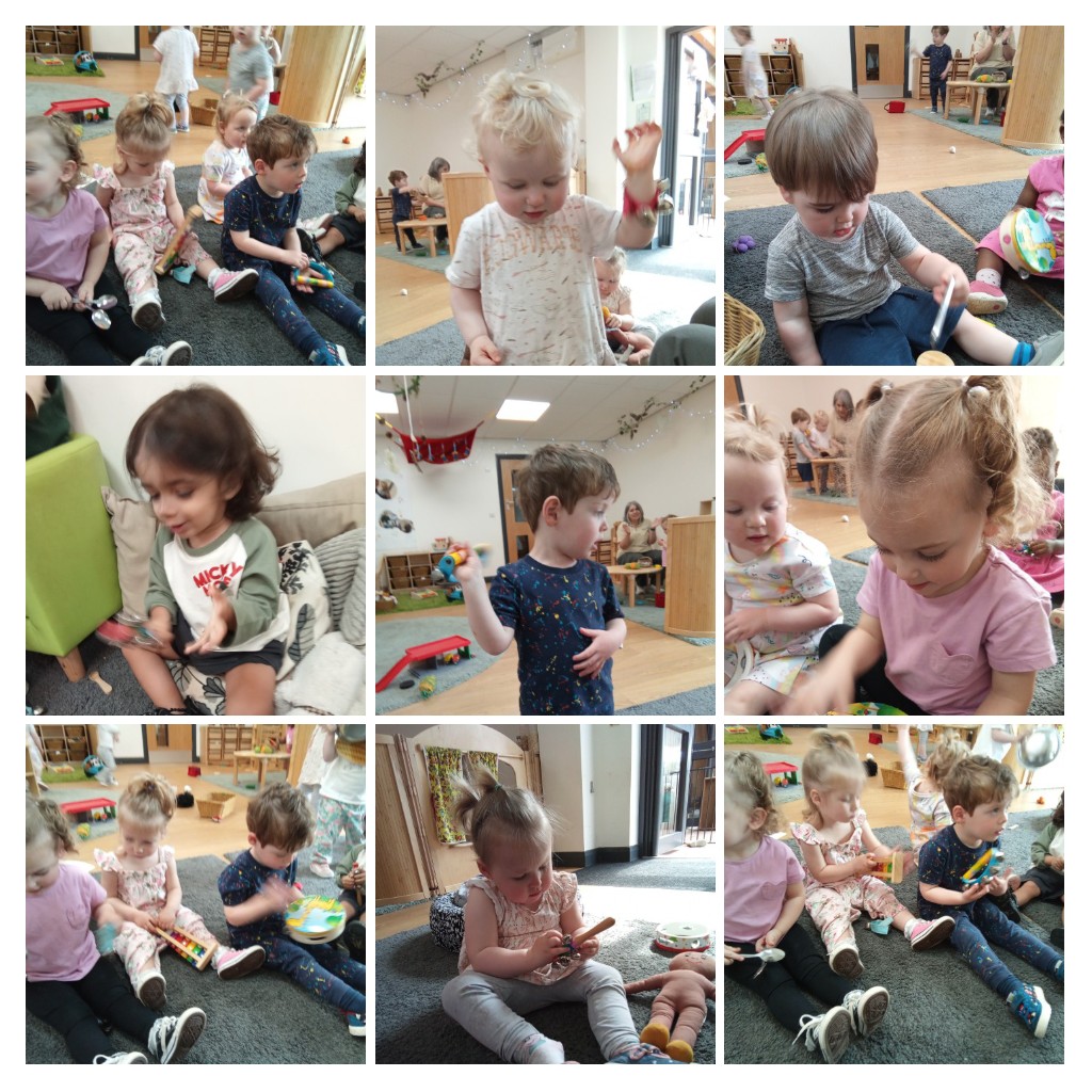 AshbridgeMaxy's tweet photo. Poppies are forming a band today, experimenting with different musical instruments and singing all our favourite songs #poppiesatmaxy #physicaldevelopmejt #musicandmovement @NDNAtalk https://t.co/rY9XKym9H3