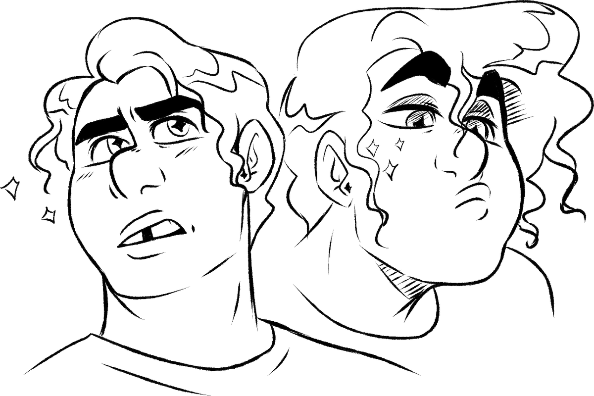 a couple expression doodles of my pretty boy drug dealer.
Crest is gay and likes hot musicians🌈
#middleversevirginia 