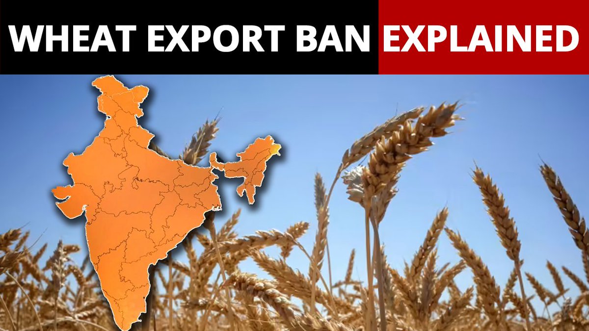 India defends wheat export ban at the UN / Twitter