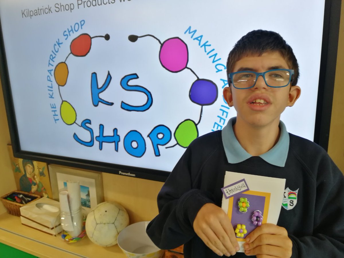 KilpatrickThe's tweet photo. Beautiful Flower Thank You cards made by the Tuesday morning Enterprise team. Only £1 from the Shop Trolley on Fridays 🏵️🌺🌼 https://t.co/UOP4X3hoTk