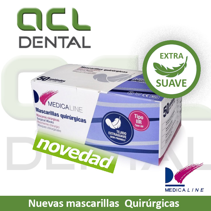 Acldental's tweet photo. La familia Medicaline crece y presenta sus nuevas mascarillas quirúrgicas, con un tejido extra suave: ¡ PRUEBALAS !,
Ya disponibles en nuestra WEB: 😉
https://t.co/TaMX1XRy59

#depositodental #acldental #clinicasdentales #odontologia #novedadesacldental #medicaline https://t.co/rUXyzrmjaY