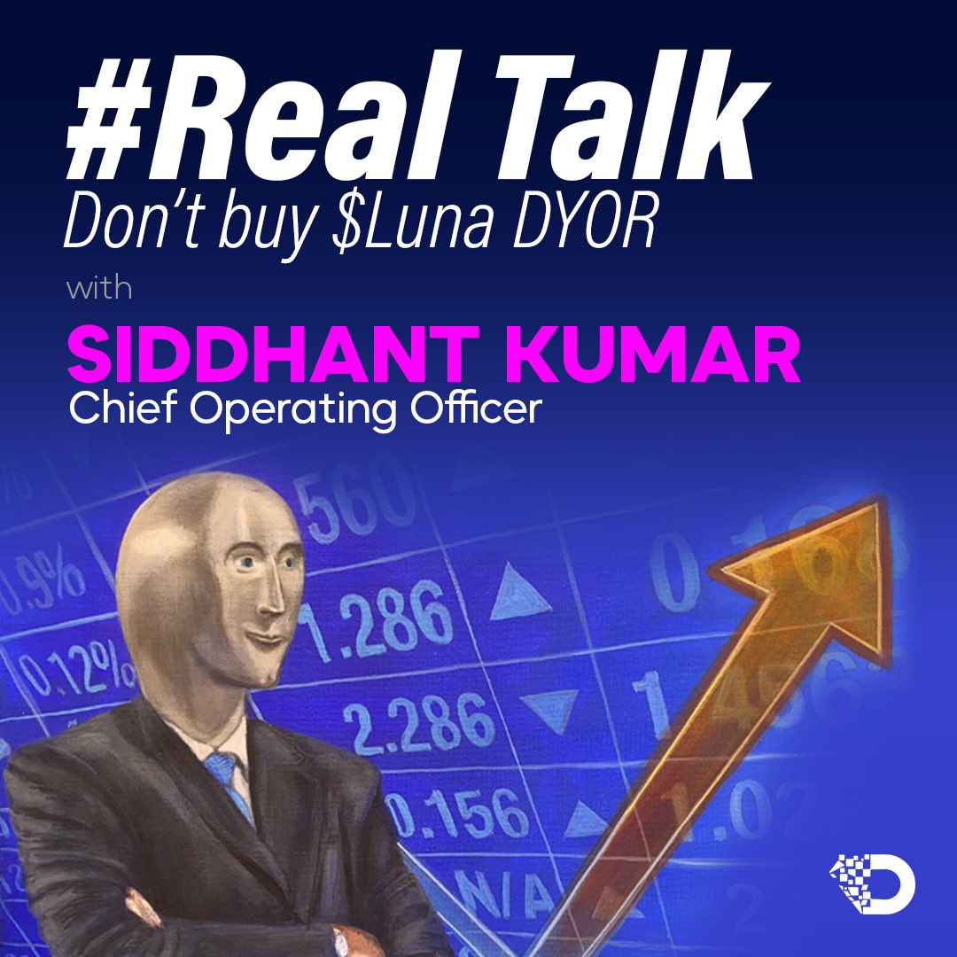 Wanna know what to do from an expert during these turbulent times?
🤔 
Join us on Discord as we talk $LUNA and the future of #crypto &amp; #NFTs 

Link to join 👉 discord.gg/AE4fGtXTR3

#LUNAtic #Cryptocrash #nftcollectors #Trending