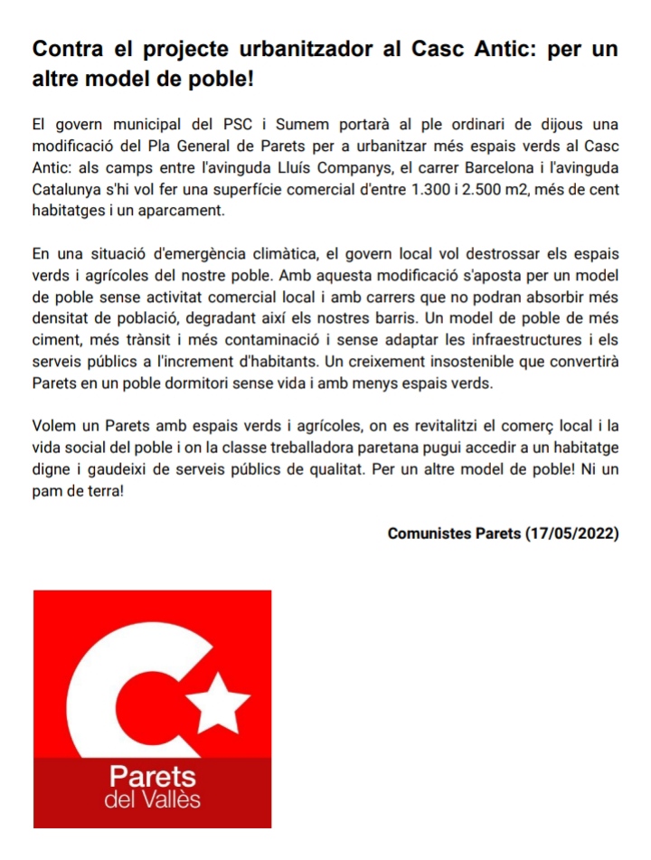Comunistes Parets tweet media
