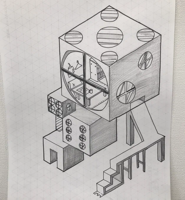 今日提出した絵たち 