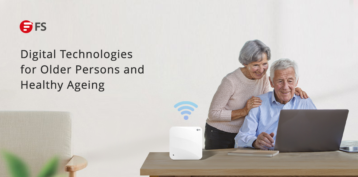 FScom_inc's tweet photo. WTISD this year is dedicated to digital technologies for older persons and healthy aging.☺️FS joins the collective effort, bringing technologies into daily life and healthcare for the elderly, to ensure the comfort and safety of everyone.💓
#FScares #Wifi6 #WTISD #HealthyAgeing https://t.co/Q0cU9qsfCb