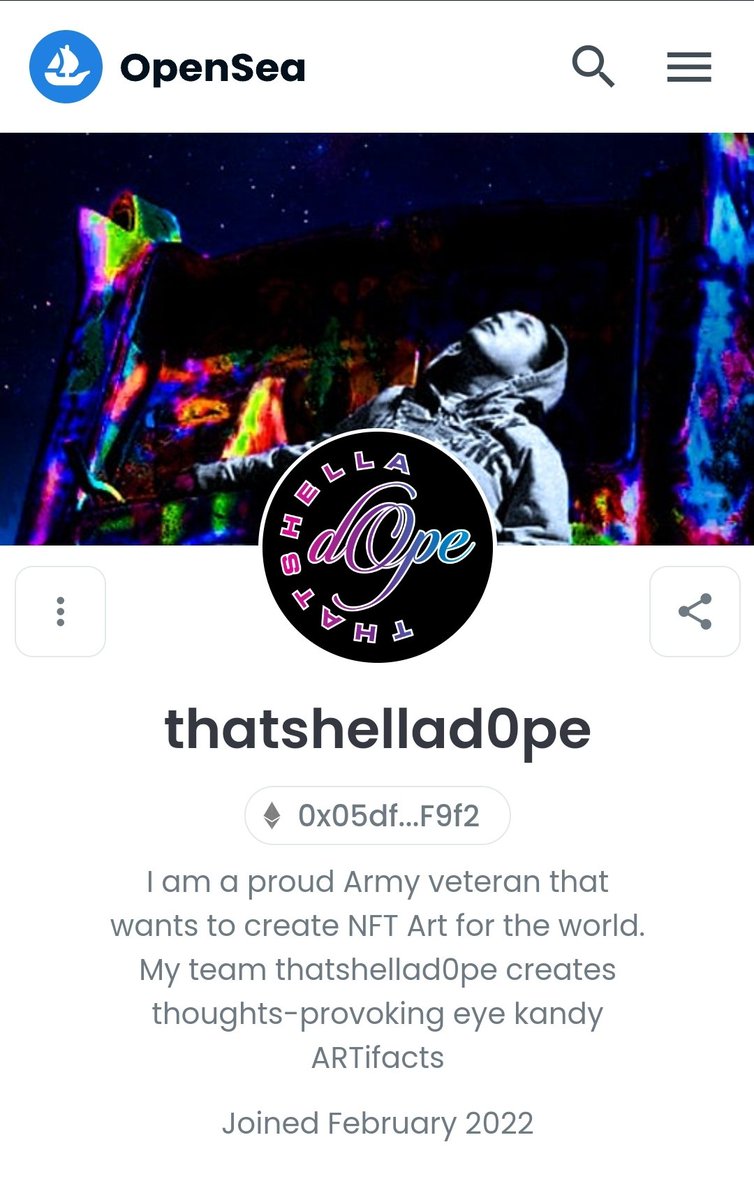 Today is sold out  😭 He really always supports me thank u my collector , Thank you million times 🥲 <a href="/thatshellad0pe/">𝙆𝙤𝙨𝙢𝙞𝙘 𝙆.</a> 

#nftcollector #NFTs #opensea