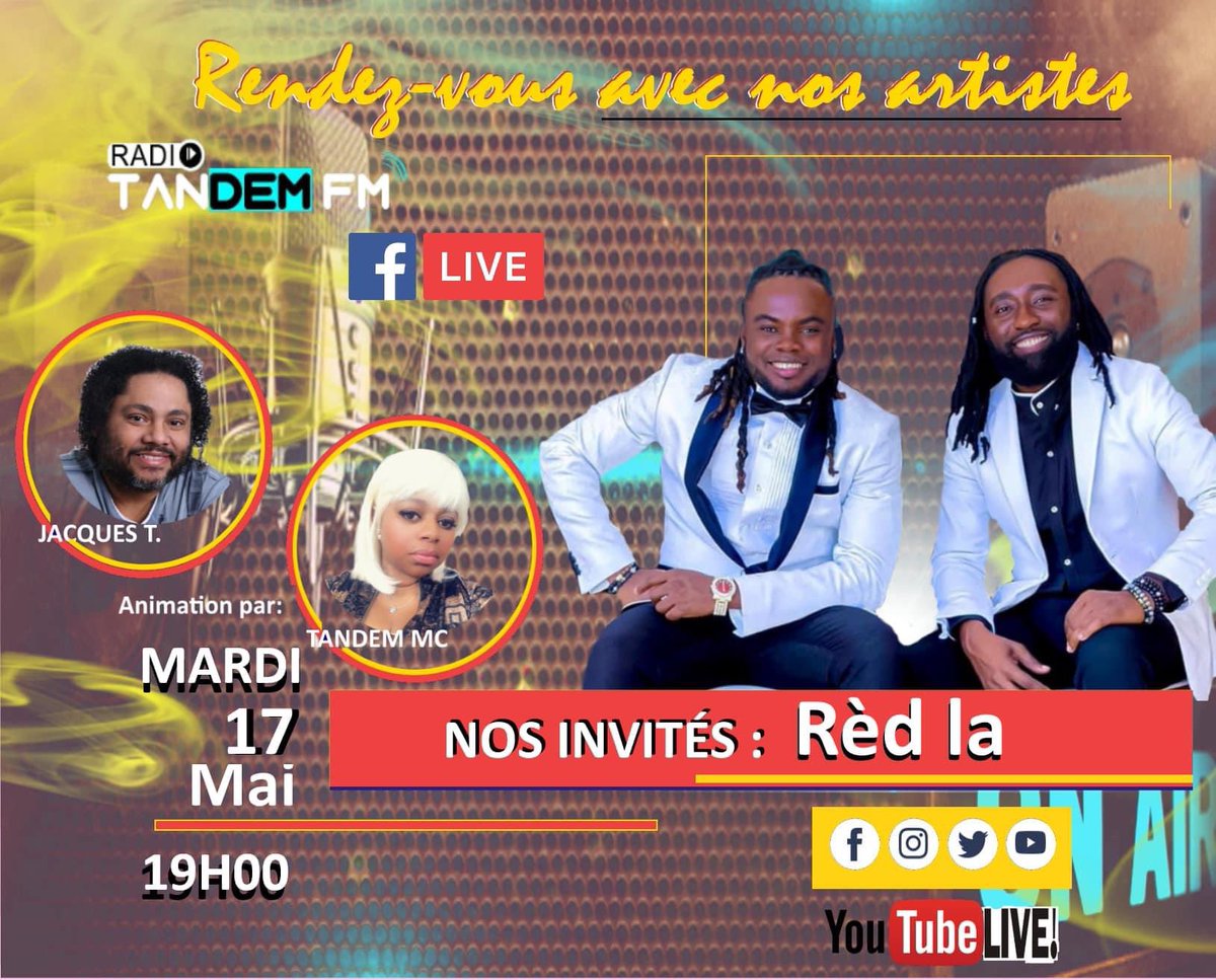 djazz_la's tweet photo. En entrevue ce soir sur TanDem Fm. https://t.co/5LYLDiEAZg