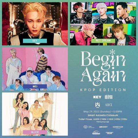 TicketNetPH's tweet photo. Get ready! πππ π’π§ ππ ππ’π§: ππππ πππ’ππ’π¨π§ is happening on May 29, 2022, 5PM at Smart Araneta Coliseum.
Official ticket selling begins tomorrow May 18, 2022 (10AM) via https://t.co/dlLpZY3E1h
#BeginAgain_KPOP #TicketNetPH #TicketNet #TheBigDome https://t.co/2k16Xxa6ec