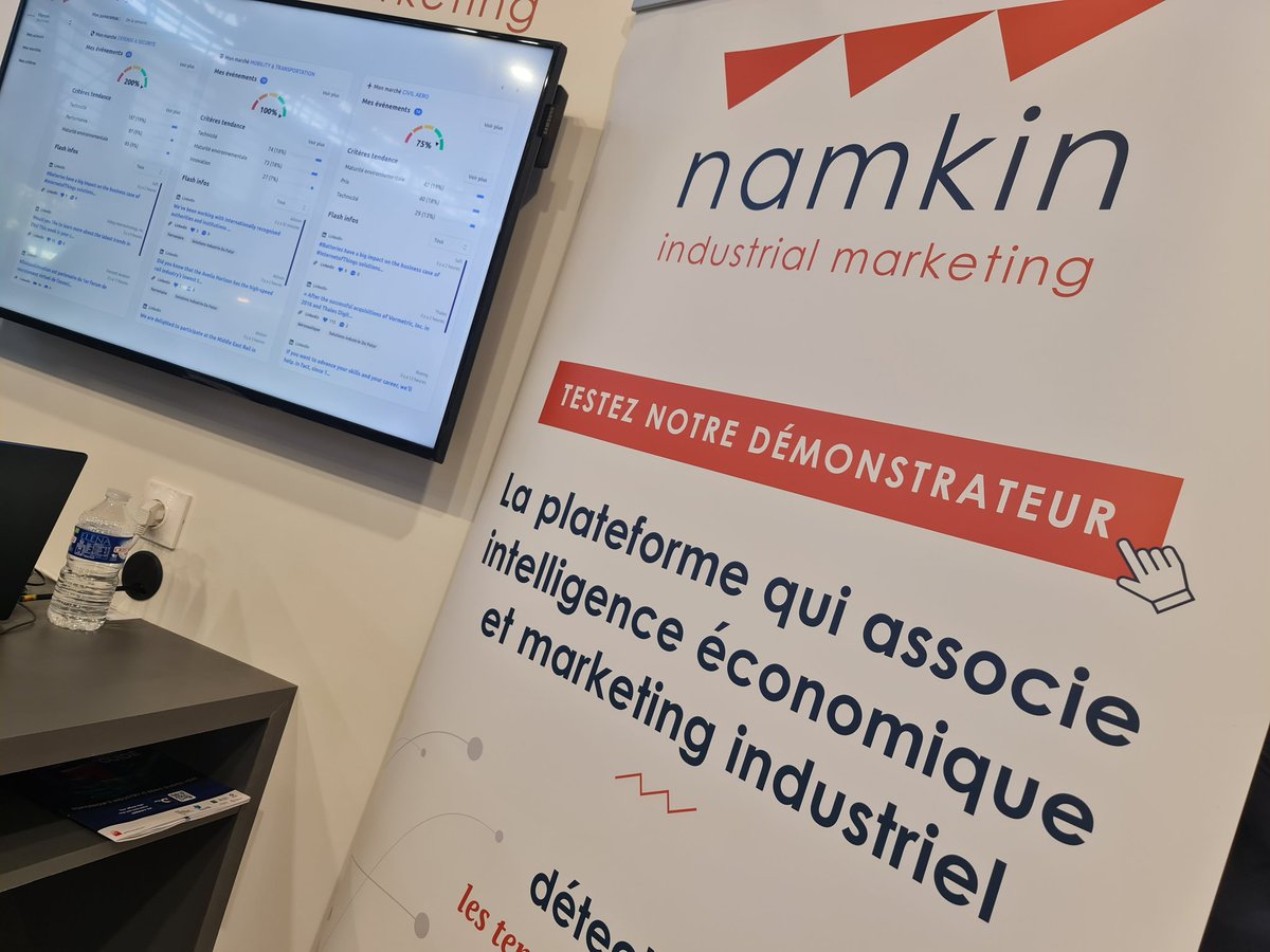 RomainBalduc's tweet photo. Retrouvez nous à Global industrie pour tester en avant première notre plateforme - village Ai hall 5 @Salon_GI #innovation #tendances #Ecosystem @NamkinMarketing https://t.co/P04iM5cJ4Q