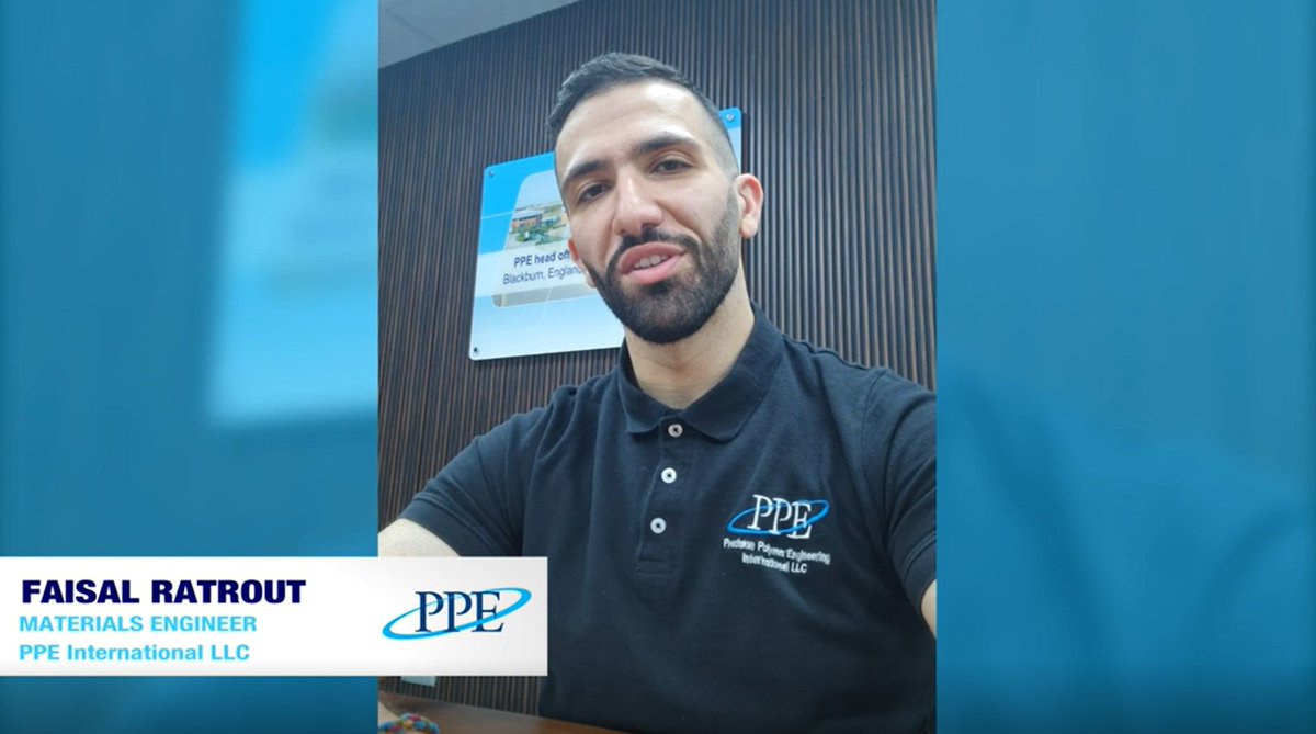 PPE_Int's tweet photo. Welcome to Faisal Al-Ratrout, our new material engineer!

We're talking gym routines and thrash metal in his introduction video, check it out here...
https://t.co/qxQb6unMHf

#MeetTheTeam #Engineering https://t.co/X6O7TLIyfD