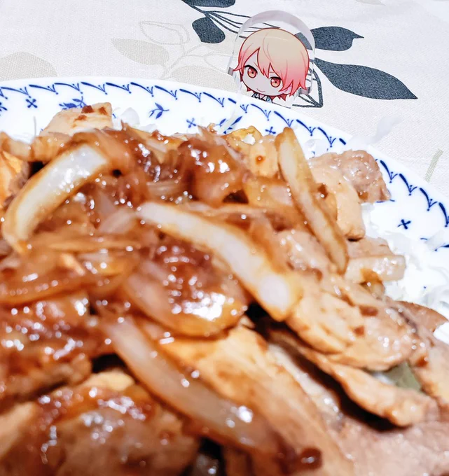 くんおめでとー!の生姜焼き(大盛り)