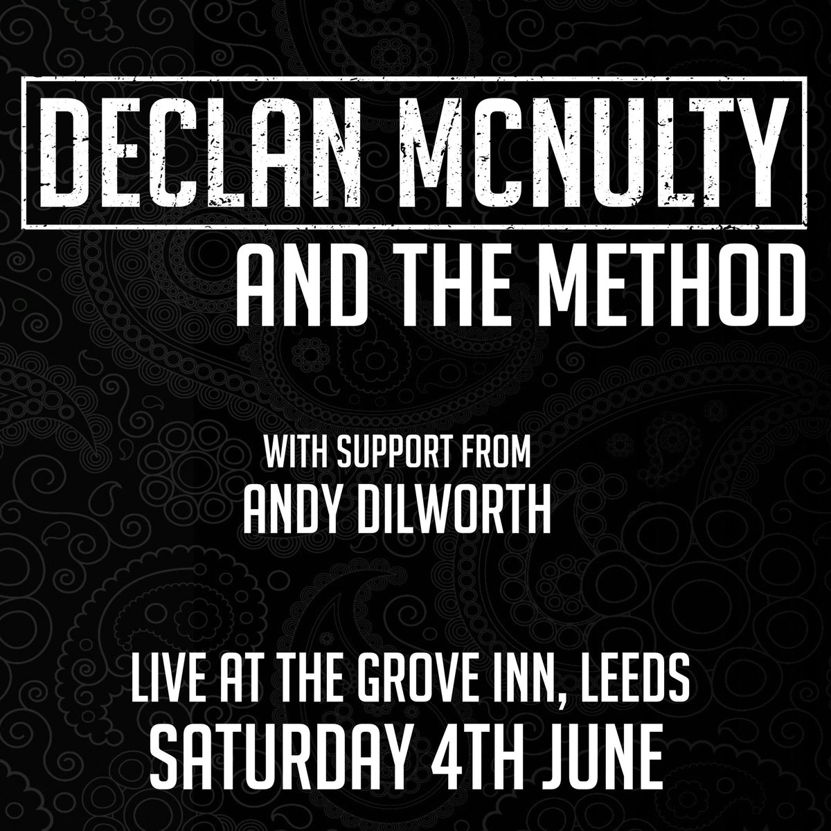 After smashing our first gig on Saturday, we already have another one lined up for the bank holiday weekend! We'll be at the <a href="/GroveInnLeeds/">The Grove Inn Leeds</a> on the 4th June, if you're about come down for some tunes and bank holiday beers 😎🍺🎸