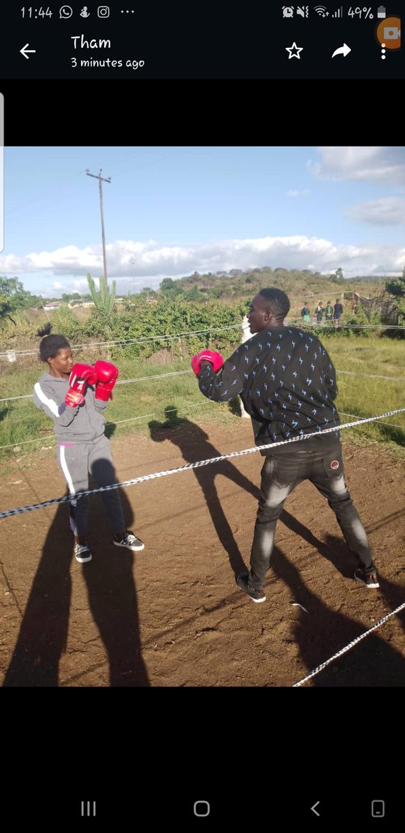 ZimbabweBoxing's tweet photo. Introducing Tilda Madzinga from Chesvingo(Sisk) - 5th Street to Boxing as she goes through her first assessment session with Tinashe Zihove (Professional-Boxer) at D1 academy
📍Masvingo
#creatingworldchampions
#zimbabweboxing
https://t.co/GQSxr1nqqW https://t.co/2oLQYrmFH7