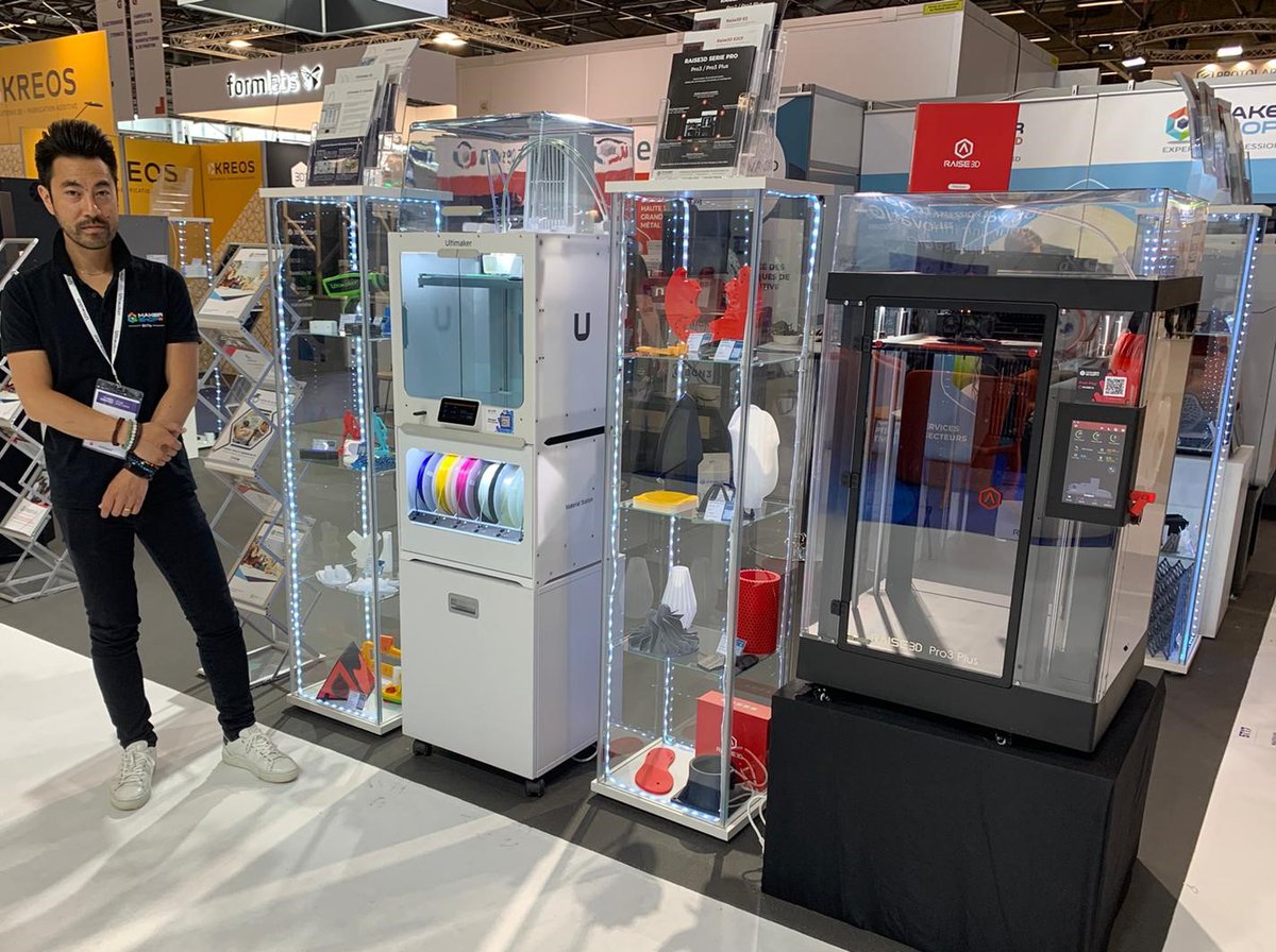 🚀 <a href="/Salon_GI/">GLOBAL INDUSTRIE</a> démarre aujourd'hui !

📍Rendez-vous sur notre stand 5T17

L'occasion d'échanger avec nos experts sur nos solutions d'#impression3d de bureau : <a href="/Ultimaker/">UltiMaker</a> <a href="/bcn3dtech/">BCN3D Technologies</a> <a href="/formlabs/">Formlabs</a> <a href="/Raise3D/">Raise3D Technologies</a>  <a href="/Shining3D/">Shining 3D, Inc.</a> 

#gi2022 #makershop  #GiParis2022  #impression3D #GlobalIndustrie