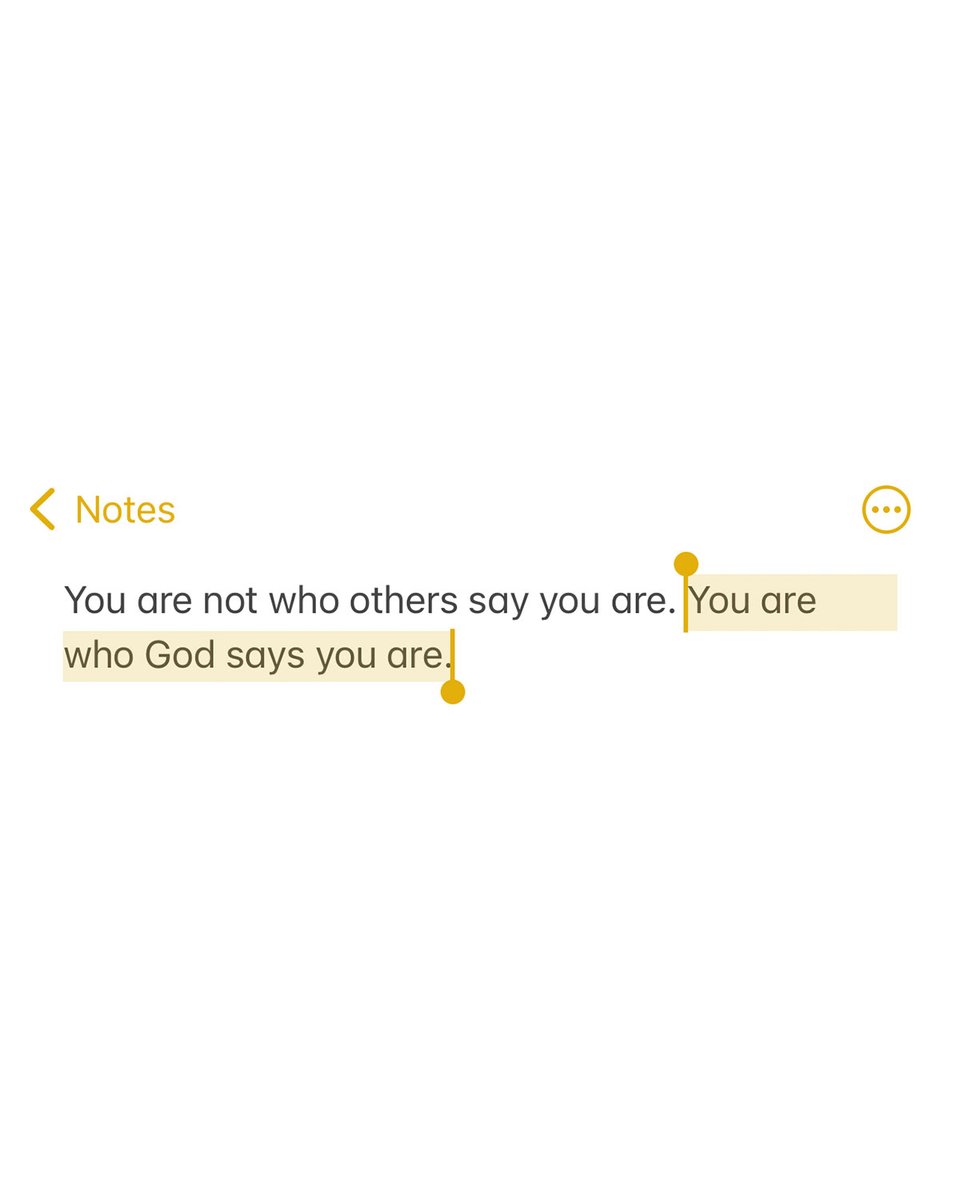 craiggroeschel's tweet photo. You are not your past.

You are not what you did.

You are who God says you are.

“For we are God’s masterpiece. He has created us anew in Christ Jesus, so we can do the good things he planned for us long ago.” Ephesians 2:10 https://t.co/zLg0pIWmfy