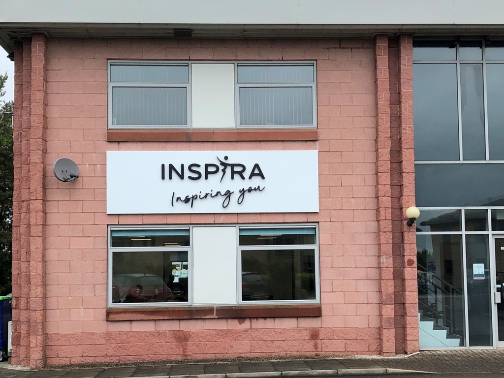 inspiraforlife's tweet photo. Loving the new signage of our rebrand on our Head Office and other area offices. Come and check them out in Carlisle, Penrith, Workington, Barrow and Blackpool!
Thanks to @H_HReeds who did a brilliant job!
#NewSignage #Rebrand #InspiraForLife https://t.co/jEZECMBPVW