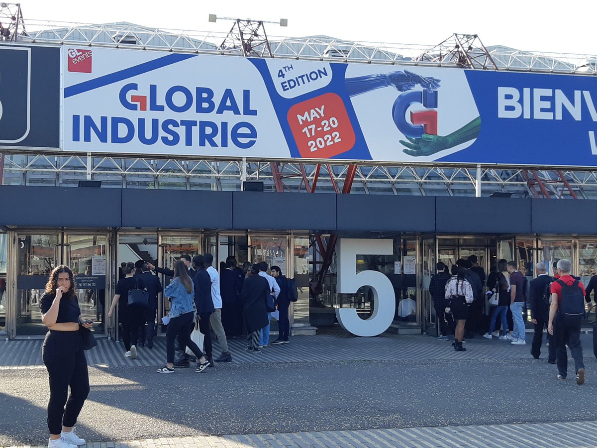 Global Industrie Paris, c'est parti pour 4 jours jusqu'au 20 mai !
La Team i2S vous acceuille dans l'univers Measurement World, Hall 5 sur le stand 5F122.
Un projet de vision ?
Venez en discuter avec nos experts.
A très vite.
#i2s #machinevision #industrie #GIPARIS22 #metrology